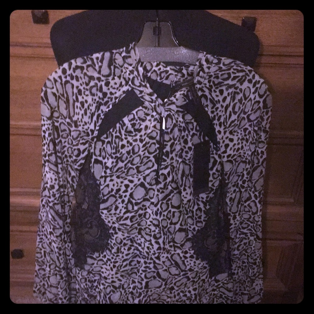 BCBG Animal Print Dress